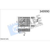 Resim Evaporator Fıat Doblo Mpv - Punto 1.3jtd 1.9 Jtd 00-12 