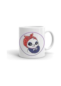 Resim Panda We Can Do It Baskılı Kupa Bardak Beyaz 