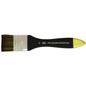 Resim Rich Art Golden 9000 Seri İpek Uçlu Zemin Fırçası 1.5" (3.5 Cm) 