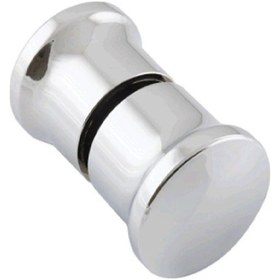 Resim Duşa Kabin Topuz Yuvarlak Kulp Gümüş 