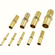 Resim Bakır Boru Düz Hortum Bağlantısı Evrensel Uyumluluk Hava Su Yakıt Boru Adaptörleri, Metal Pnömatik Bağlantı Elemanları, Borular için Avrupa ve Amerikan Standartları - 3mm ila 25mm Dış Çap Paketi 