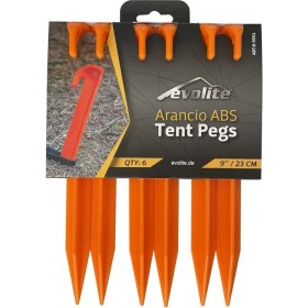 Resim FourForce Arancio Abs Çadır Kazığı - 6 Adet 