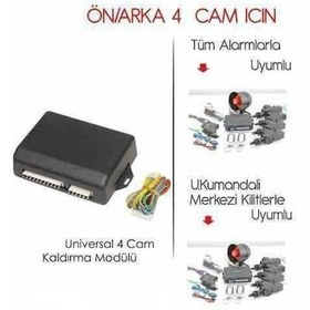 Resim Cam Kaldırma Modülü İnwells 4 Cam Otomatik Cam Kapama 4 Lü 