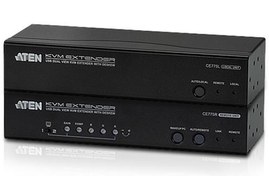 Resim Aten-Ce775 Dual View Vga Kvm (Keyboard/Video Monitor/Mouse) Mesafe Uzatma Cihazı 