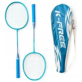 Resim 2'li Badminton Raket Seti 