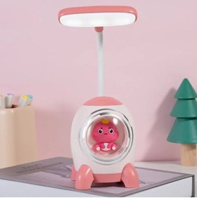 Resim online store Füze Içinde Figürlü Led Işıklı Şarjlı Çocuk Masa Lambası Hediye Gece Lambası 