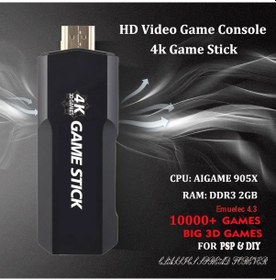Resim AIGAME 905X HDMI Game Stick 20000 Oyunlu TV i 4K Konsol 