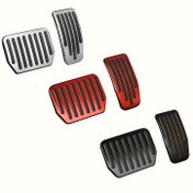 Resim 2 adet Alüminyum Alaşım Pedal Pedleri - for Tesla Model 3 ve Y için Kaymaz Brak ve Gaz Pedleri Kapakları, Şık ve Fonksiyonel Araba Aksesuarları için Mükemmel, Şık ve Fonksiyonel Araba Pedal Aksesuarları | Canlı Pedal Pedleri | Dayanıklı Ayak Pedleri, for Tesla Aksesuarları için 
