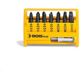 Resim Nalbur Bakkal SGS3870 BİTS UÇ VE HIZLI ADAPTÖR SETİ 15 PARÇA Sand-Pro Series 