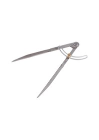 Resim Homyl Hassas Karbon Çelik Karakalem Pusula Çizici Bölücü 300mm 