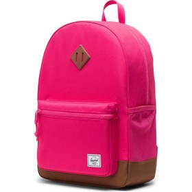 Resim Herschel Heritage Genç Sırt Çantası 11576-06307-os Fuschia Purple/saddle Brown 