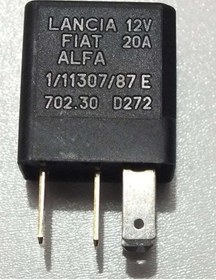 Resim 0603010 MICRO ROLE 12V 20 AMPER 4 FISLI SIYAH 