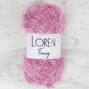 Resim Loren Furry Gül Kurusu El Örgü İpi - RF012 - 34048 