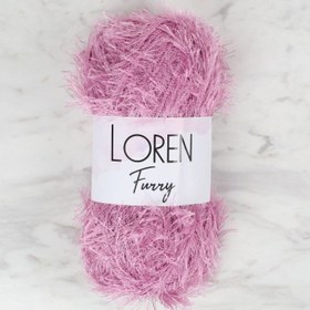 Resim Loren Furry Gül Kurusu El Örgü İpi - RF012 - 34048 