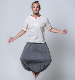 Resim Sile Fabric Men’s Pants - Etna - Small / Grey 
