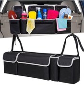 Resim Ankaflex Araç Içi Oto Koltuk Bagaj Organizer Eşya Düzenleyici Askılı Çanta 4 Cep 