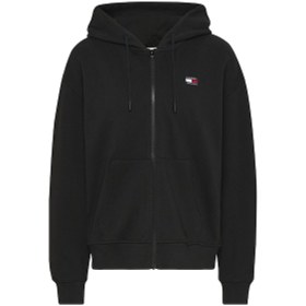 Resim Tommy Hılfıger Kadın Sweatshırt Dw0dw15748-bds Dw0dw15748-bds Siyah 