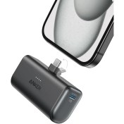 Resim Anker Nano Powerbank (22.5W, DAHİLİ USB-C BAĞLANTI NOKTASI) 5.000mah - Siyah - A1653 