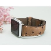 Resim Bouletta iOS Uyumlu Watch Deri Kordon 38-40-41Mm Camel 