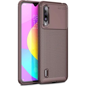 Resim Apsuwa Xiaomi Mi 9 Lite Kılıf Negro Silikon Karbon Desen 