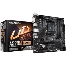Resim Gigabyte A520M DS3H AMD A520 4400 MHz (OC) DDR4 Soket AM4 mATX Anakart 
