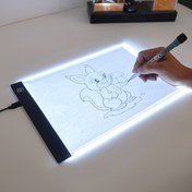 Resim Sanat, Dövme, Çizim, Eskiz, Animasyon & Şablonlama için Ultra İnce Taşınabilir LED İzleme Işık Ped - Ayarlanabilir Parlaklık, USB Güçlü, A5/A4 Boyutu, Akrilik Malzeme, Detaylı Sanat Eserleri ve Dijital İllüstrasyon için Mükemmel, Eskiz Aksesuarı | Modern Işık Ped | Düz Yüzey Ped, Sanatçılar için Çizim Malzemeleri 