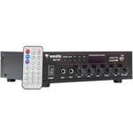 Resim Westa WM-750U 80 W Mikser Amfi 2 Kanal Yüksek Performans ve 500W Güç Çıkışı ile Sahne Kullanımı 