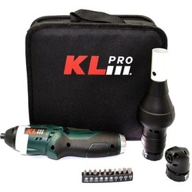 Resim Klpro KLNM3413 3.6 V Li-Ion Şarjlı Tornavida + Köşe Adaptörü 