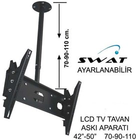 Resim Swat Tv Tavan Askı Aparatı 42"-50" 70-90-110 600-400 