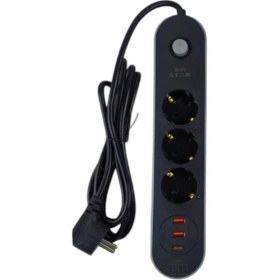 Resim Iron Star Ironstar 2mt 2xusb 1xtype-C Akım Korumalı Ödülü 3'lu 