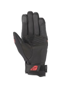 Resim Alpinestars Syncro V2 Ds Korumalı Motosiklet Eldiveni Siyah Kırmızı 