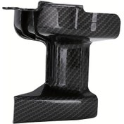 Resim Hightower Karbon Fiber Desenli Electric Dirt Bike Orta Aks Koruyucu Sleeve Kılıf Surron Light Bee S/x 