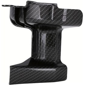 Resim Hightower Karbon Fiber Desenli Electric Dirt Bike Orta Aks Koruyucu Sleeve Kılıf Surron Light Bee S/x 