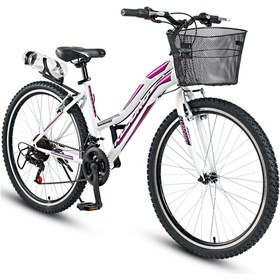 Resim Kldoro Kd-023 Spor 24 Jant Bisiklet 21 Vites Kız Çocuk Dağ Bisikleti 