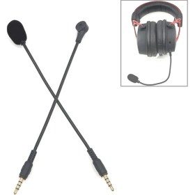 Resim Ykd Store ZJ033MR-03 19CM 4 Lev Pin 3.5mm Düz Fiş Mikrofonu (Yurt Dışından) 
