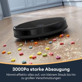 Resim E&D Collection Ultenic D6s Robot Vacuum Cleaner, Vibration Mopping, 3000Pa Strong Suction, Super Slim, APP Control, 