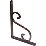 Resim Decormet Ferforje Raf Altı Konsolu 22X30 Bakır 