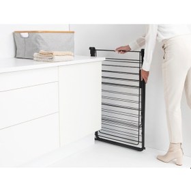 Resim Brabantia Ekstra Askılıklı Çamaşır Kurutma Askısı 25 M Mat Siyah 