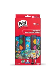 Resim Pritt 21 Renk Suluboya Büyük Tablet 