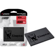 Resim KINGSTON SA400S37/480G, A400, 480Gb, 500/450, 2,5&quot; SATA, SSD Kingston