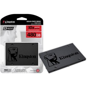 Resim KINGSTON SA400S37/480G, A400, 480Gb, 500/450, 2,5&quot; SATA, SSD 