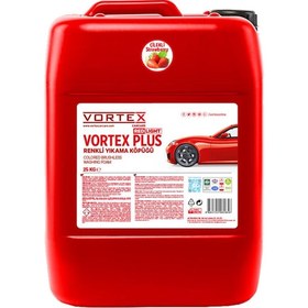 Resim Vortex Plus Red Light Kırmızı Köpüklü Fırçasız Oto Yıkama 25 Kg 