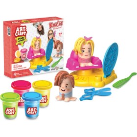 Resim Dede Oyun Hamuru 03458 Kuaför Oyun Hamuru Seti Rengarenk 