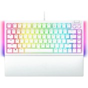 Resim Razer Blackwidow V4 %75 Mekanik Oyun Klavyesi Beyaz 