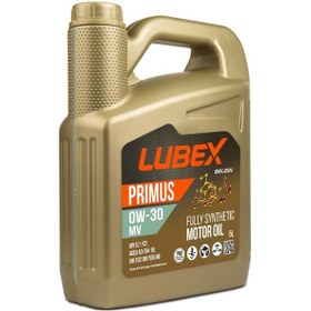 Resim Lubex Primus 5W-30 Mv Tam Sentetik Motor Yağı 5 L 