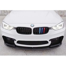 Resim Bmw F30 3 Serisi M3 Ön Lip Piano Black Ön Ek 2012 2013 2014 2015 2016 2017 2018 