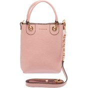 Resim Pembe Deri Kadın Çapraz Askılı Çanta - S23K1BC80095-T8A 