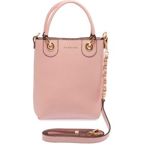 Resim Pembe Deri Kadın Çapraz Askılı Çanta - S23K1BC80095-T8A 