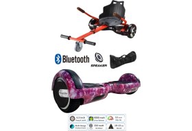 Resim Citymate Elektrikli Kaykay Scooter Hoverboard Akıllı Dengeli + Hover Kart + Çanta Full Paket 