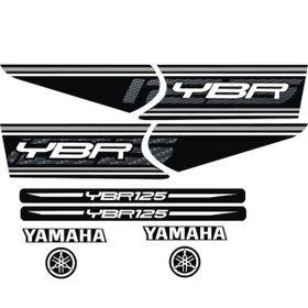 Resim Yamaha Ybr125 Esd Sticker,esd Sticker,ybr Esd Sticker,gri Renk Model 